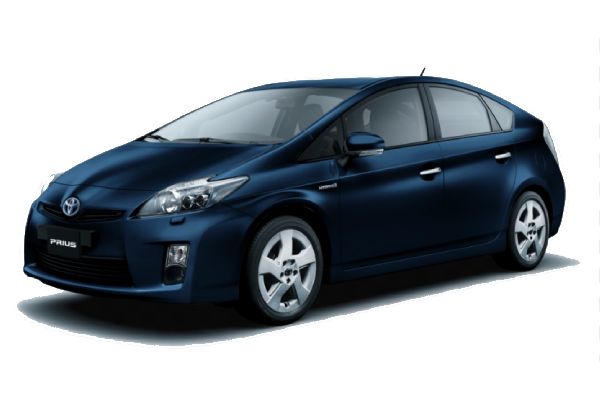 Toyota Prius (blue)